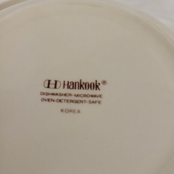 Vtg Hankook Powder Jar Trinket Jewelry Box Lid Multi Color Floral Flowers Korea - Picture 9 of 12